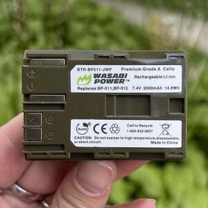 Unbranded Canon BP-511 BP-512 Digital Camera Li-ion Battery Pack